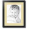 ArtToFrames Collage Photo Picture Frame with 1 - 10x13 inch Openings, Framed in Black with Over 62 Mat Color Options and Regular Glass (CSM-3926-641)